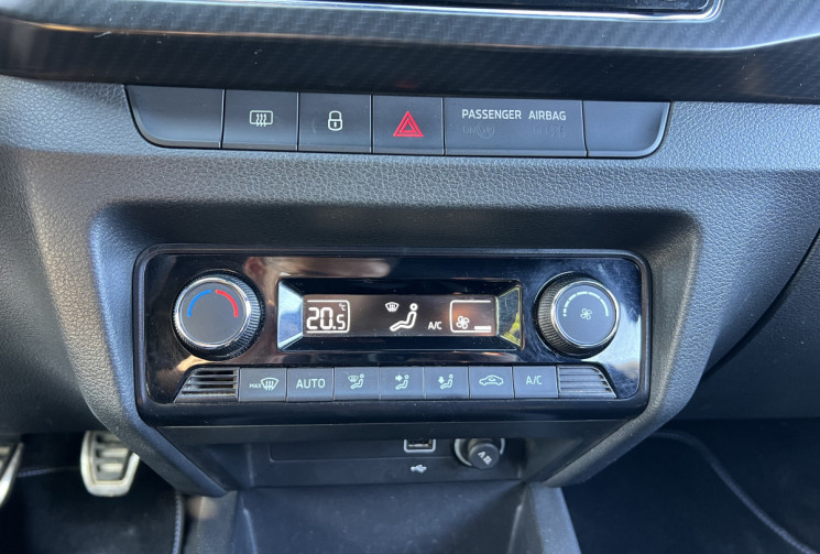 Skoda Fabia 1.0 TSI 95 Monte Carlo / 2ème Main / Carplay / Caméra / Keyless / Entretien à Jour
