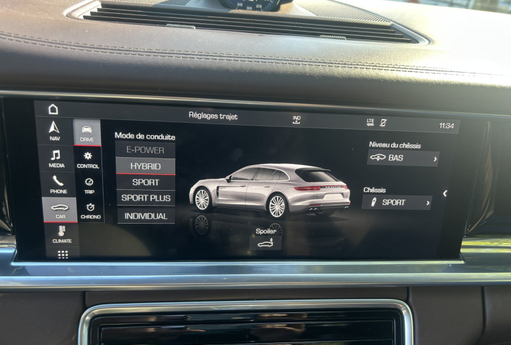 Porsche Panamera II (971) Sport Turismo 2.9 DFi V6 462 Plug in Hybrid PDK8 330 Entretien Porsche