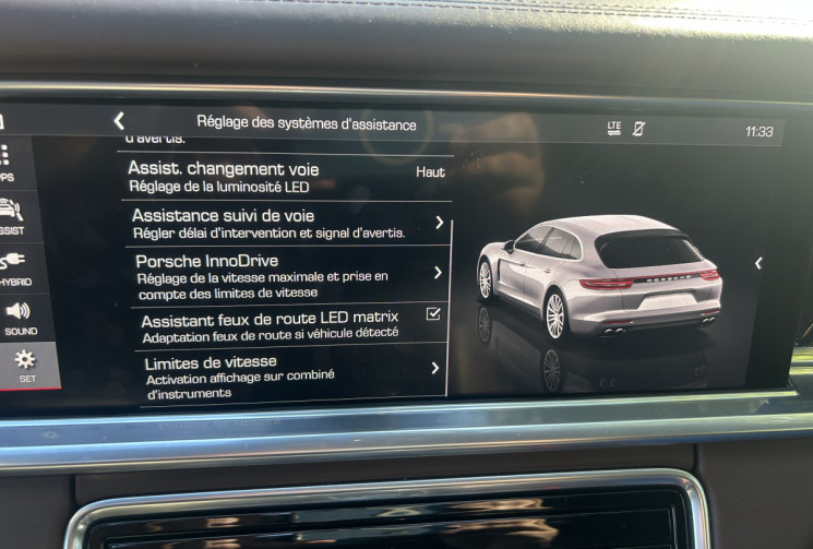 Porsche Panamera II (971) Sport Turismo 2.9 DFi V6 462 Plug in Hybrid PDK8 330 Entretien Porsche