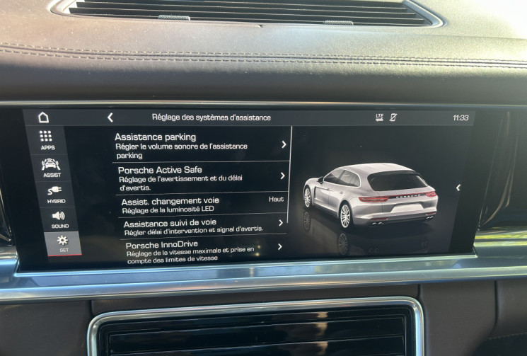 Porsche Panamera II (971) Sport Turismo 2.9 DFi V6 462 Plug in Hybrid PDK8 330 Entretien Porsche