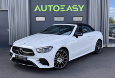 Mercedes CLASSE E CABRIOLET 220d 9G-TRONIC 194 cv PACK AMG - MULTIBEAM - BURMEISTER -CAM360