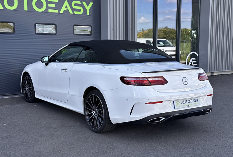 Mercedes CLASSE E CABRIOLET 220d 9G-TRONIC 194 cv PACK AMG - MULTIBEAM - BURMEISTER -CAM360