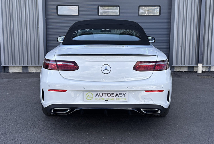 Mercedes CLASSE E CABRIOLET 220d 9G-TRONIC 194 cv PACK AMG - MULTIBEAM - BURMEISTER -CAM360