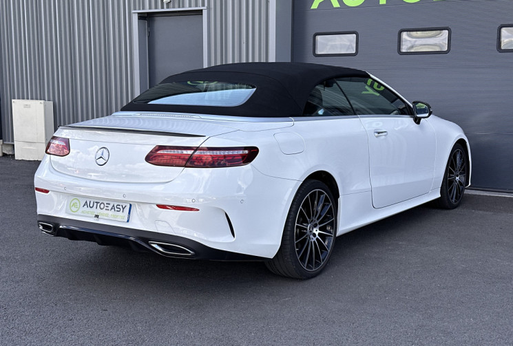 Mercedes CLASSE E CABRIOLET 220d 9G-TRONIC 194 cv PACK AMG - MULTIBEAM - BURMEISTER -CAM360