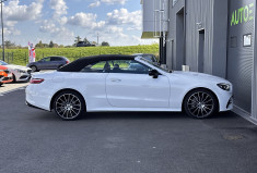 Mercedes CLASSE E CABRIOLET 220d 9G-TRONIC 194 cv PACK AMG - MULTIBEAM - BURMEISTER -CAM360