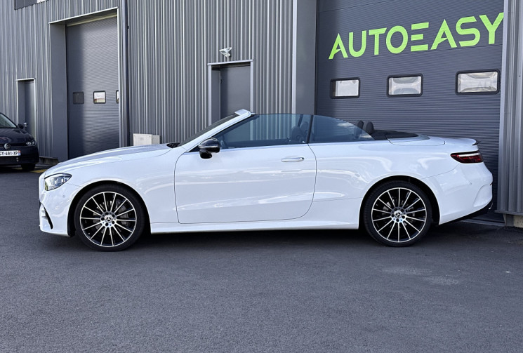Mercedes CLASSE E CABRIOLET 220d 9G-TRONIC 194 cv PACK AMG - MULTIBEAM - BURMEISTER -CAM360