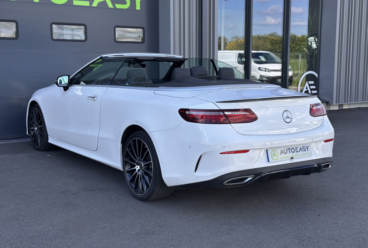 Mercedes CLASSE E CABRIOLET 220d 9G-TRONIC 194 cv PACK AMG - MULTIBEAM - BURMEISTER -CAM360