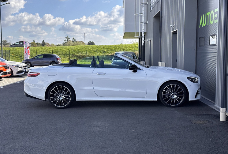 Mercedes CLASSE E CABRIOLET 220d 9G-TRONIC 194 cv PACK AMG - MULTIBEAM - BURMEISTER -CAM360