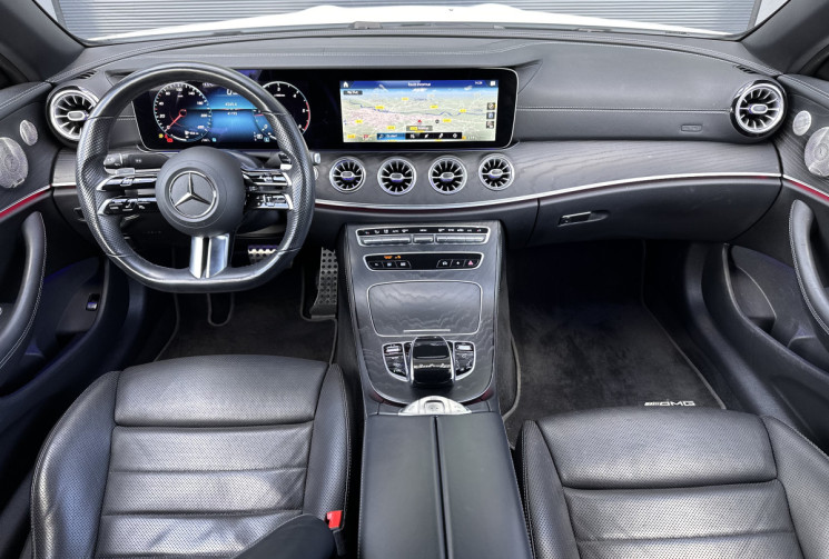 Mercedes CLASSE E CABRIOLET 220d 9G-TRONIC 194 cv PACK AMG - MULTIBEAM - BURMEISTER -CAM360
