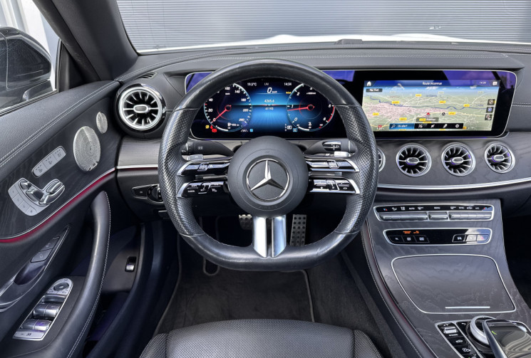 Mercedes CLASSE E CABRIOLET 220d 9G-TRONIC 194 cv PACK AMG - MULTIBEAM - BURMEISTER -CAM360