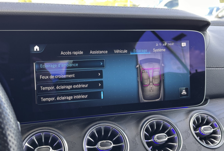 Mercedes CLASSE E CABRIOLET 220d 9G-TRONIC 194 cv PACK AMG - MULTIBEAM - BURMEISTER -CAM360