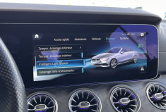 Mercedes CLASSE E CABRIOLET 220d 9G-TRONIC 194 cv PACK AMG - MULTIBEAM - BURMEISTER -CAM360