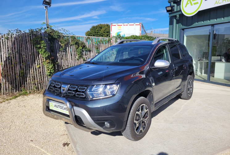 Dacia Duster 1.5 BLUE DCI 115 PRESTIGE 4WD 4X4 GPS CAMERA 360 SIEGES CHAUFFANTS ATTELAGE
