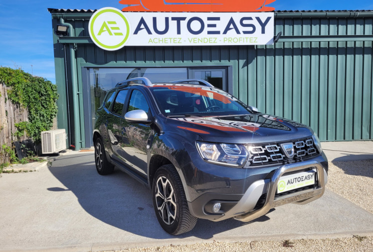 Dacia Duster 1.5 BLUE DCI 115 PRESTIGE 4WD 4X4 GPS CAMERA 360 SIEGES CHAUFFANTS ATTELAGE