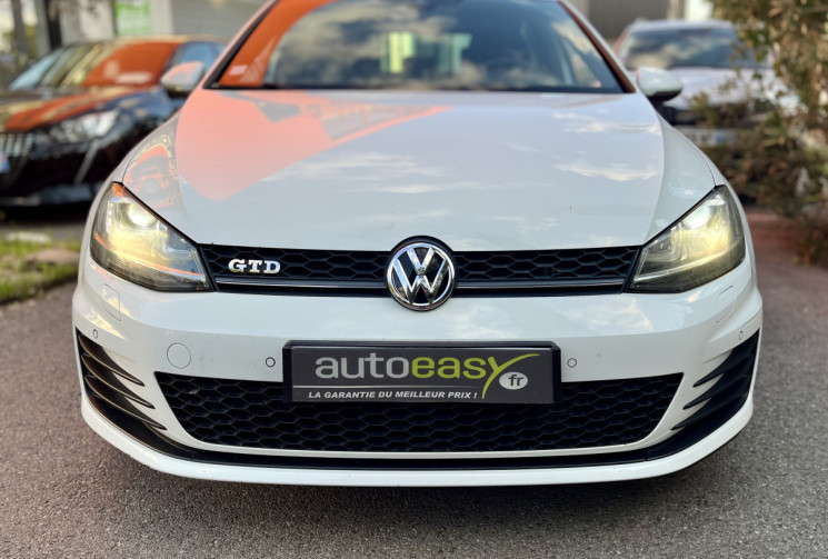 Volkswagen Golf 7 GTD 2.0 TDI 184ch 5p Sport & Sound / Suivi d'entretien à jour