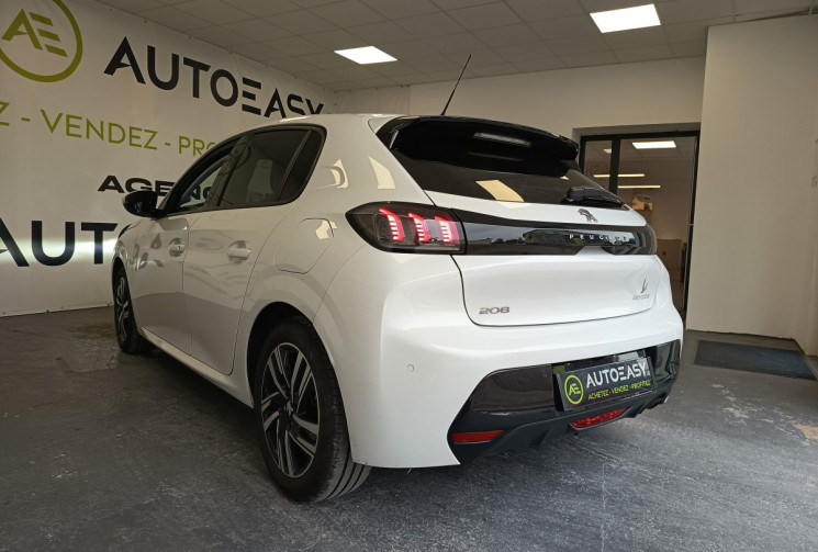 Peugeot 208 1.2 PT 100CV ALLURE BUSINESS CAMRA DE RECUL ATTELAGE SUIVI CONCESSION COMPLET