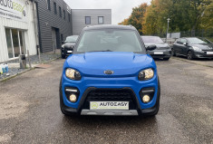 Microcar M.Go X DCI 1 cv / Barre de toit / Bleu métal / 1er Main / Sans Permis