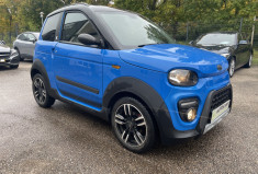 Microcar M.Go X DCI 1 cv / Barre de toit / Bleu métal / 1er Main / Sans Permis