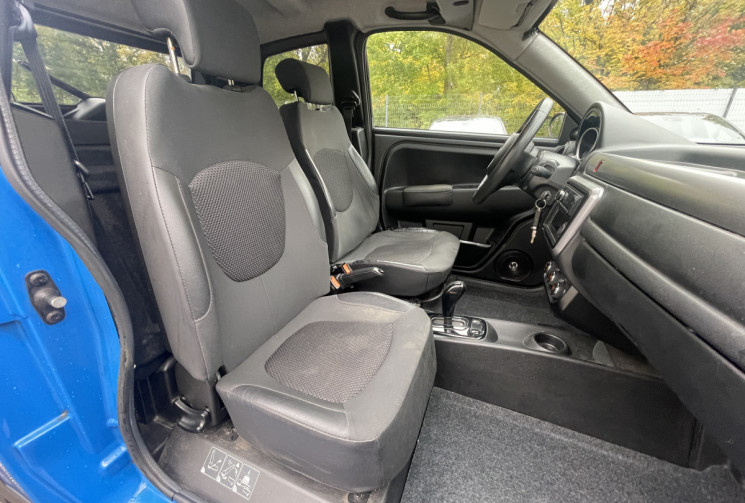 Microcar M.Go X DCI 1 cv / Barre de toit / Bleu métal / 1er Main / Sans Permis