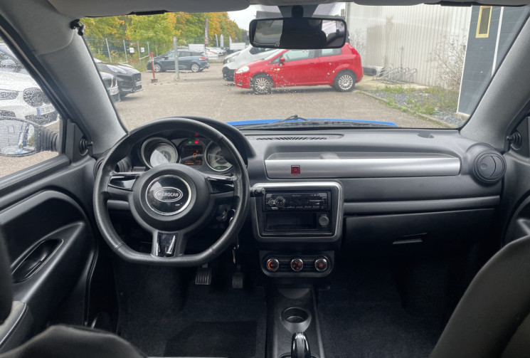 Microcar M.Go X DCI 1 cv / Barre de toit / Bleu métal / 1er Main / Sans Permis