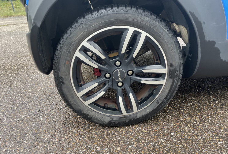 Microcar M.Go X DCI 1 cv / Barre de toit / Bleu métal / 1er Main / Sans Permis