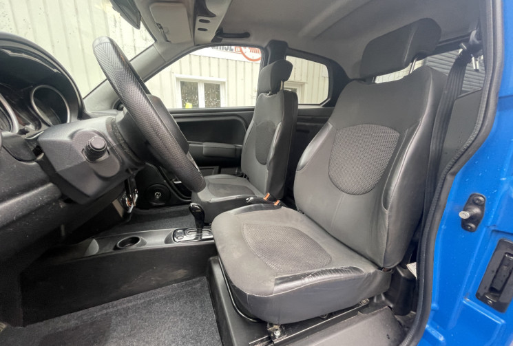 Microcar M.Go X DCI 1 cv / Barre de toit / Bleu métal / 1er Main / Sans Permis