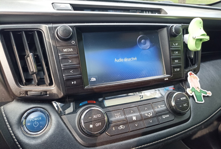 Toyota RAV4 Ph2 - HYBRIDE - 2.5L197CH - 2WD - BLAKC ED. - CUIR - CAMERA - TO - ATTELAGE