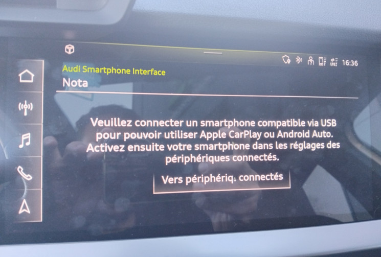 Audi A3 SPORTBACK  IV 35 TDI 150 S LINE S Tronic 7 - Suivi Audi - Toit Ouvrant