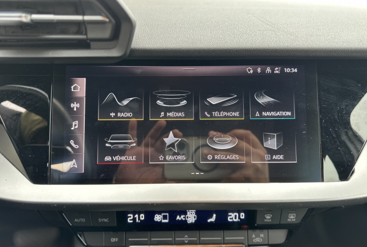 Audi A3 SPORTBACK 35 2.0 TDI S-Tronic7 150 CH BVA BUSINESS LINE / 1ERE MAIN / TVA RÉCUPÉRABLE