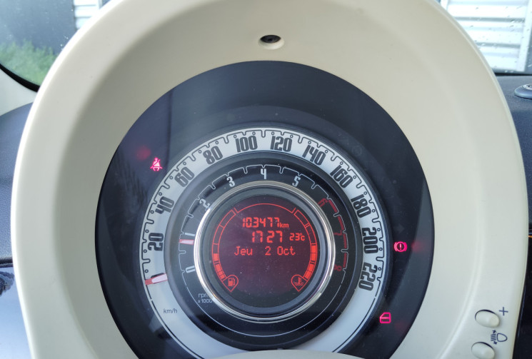 FIAT 500C 1.2 8v 69ch Lounge