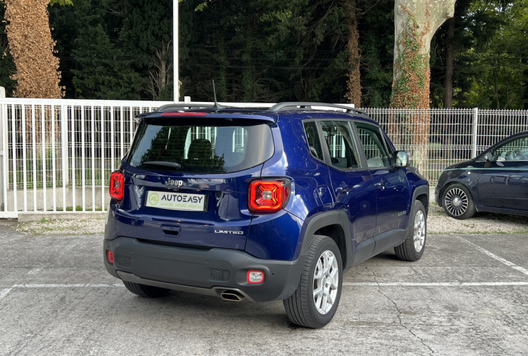 Jeep Renegade 1.0 GSE 120 Limited BVM6 / 2ème Main / Caméra / Carplay / Angles Morts / Keyless 
