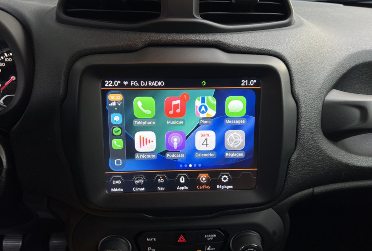 Jeep Renegade 1.0 GSE 120 Limited BVM6 / 2ème Main / Caméra / Carplay / Angles Morts / Keyless 