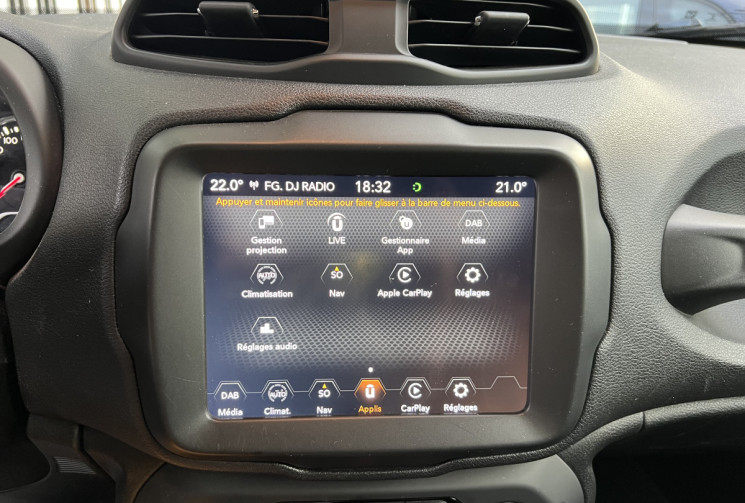 Jeep Renegade 1.0 GSE 120 Limited BVM6 / 2ème Main / Caméra / Carplay / Angles Morts / Keyless 