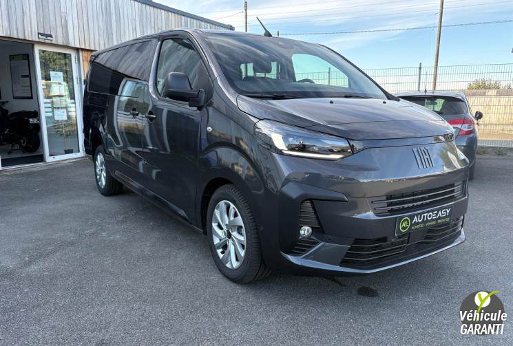 FIAT SCUDO 2.0 180 PACK PREMIUM CONNECT / NEUF / GARANTIE 24 MOIS  TVA RÉCUPÉRABLE