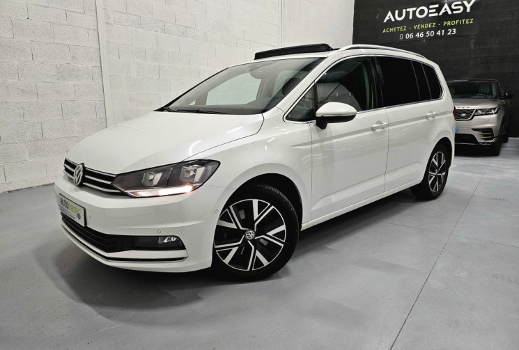 Volkswagen Touran II 2.0 TDI 150 cv carat / 7 places / toit pano / full led / carplay