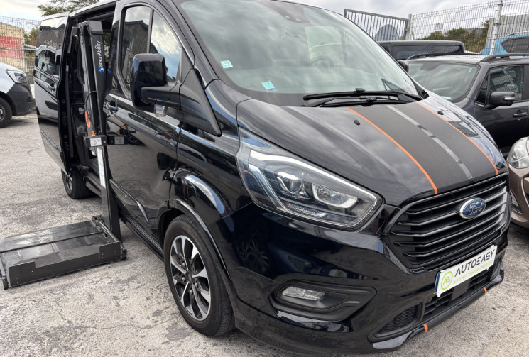 Ford Tourneo 2.0 CUSTOM 170 SPORT équipé PMR
