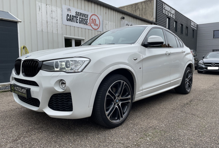 BMW X4  xDrive20dA 190 ch M Sport/Affichage Tête Haute/Attelage/Cuir /Apple CarPlay