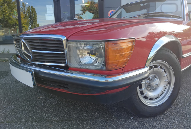 Mercedes SL 280 Roadster R107   2.7 BVM4 185 cv - superbe état - Hard top + toile neuve -