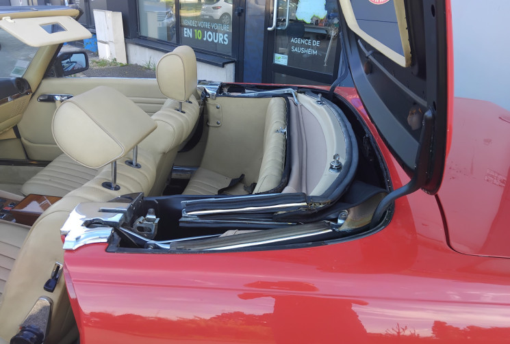 Mercedes SL 280 Roadster R107   2.7 BVM4 185 cv - superbe état - Hard top + toile neuve -
