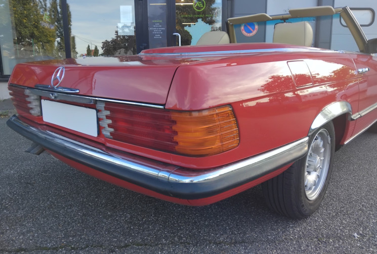 Mercedes SL 280 Roadster R107   2.7 BVM4 185 cv - superbe état - Hard top + toile neuve -