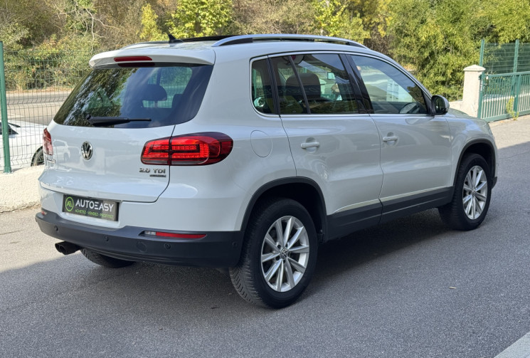 Volkswagen Tiguan 2.0 TDI 140 CARAT DSG7 4Motion / 1ere main / Toit ouvrant / Camera / GPS / Cuir