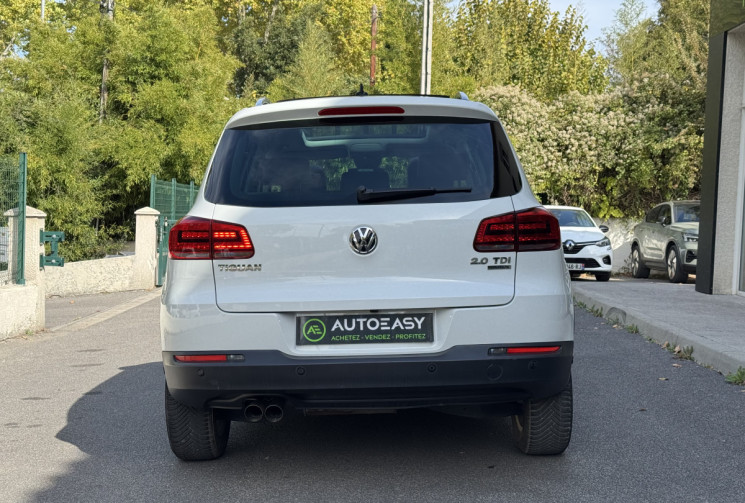 Volkswagen Tiguan 2.0 TDI 140 CARAT DSG7 4Motion / 1ere main / Toit ouvrant / Camera / GPS / Cuir