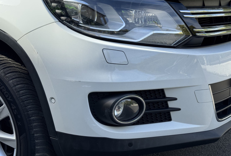 Volkswagen Tiguan 2.0 TDI 140 CARAT DSG7 4Motion / 1ere main / Toit ouvrant / Camera / GPS / Cuir