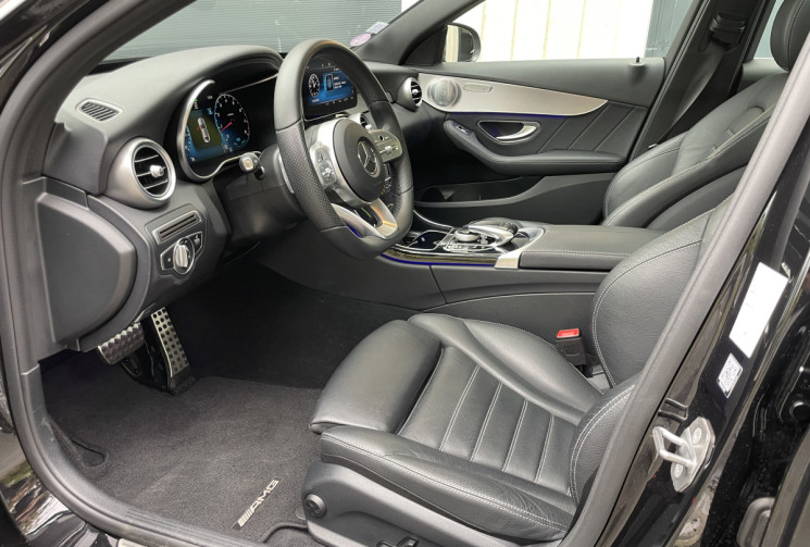 Mercedes Classe C  200 AMG LINE 184 EQ * TOIT OUVRANT / BURMESTER / SIEGES CHAUFFANT Mercedes Classe C  200 AMG LINE 184 EQ * TOIT OUVRANT / BURMESTER / SIEGES CHAUFFANT