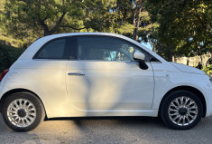 FIAT 500C 1.2L 69 CH - CLIM - BLUETOOTH - REGULATEUR - CT VIERGE - DISTRIB FAITE