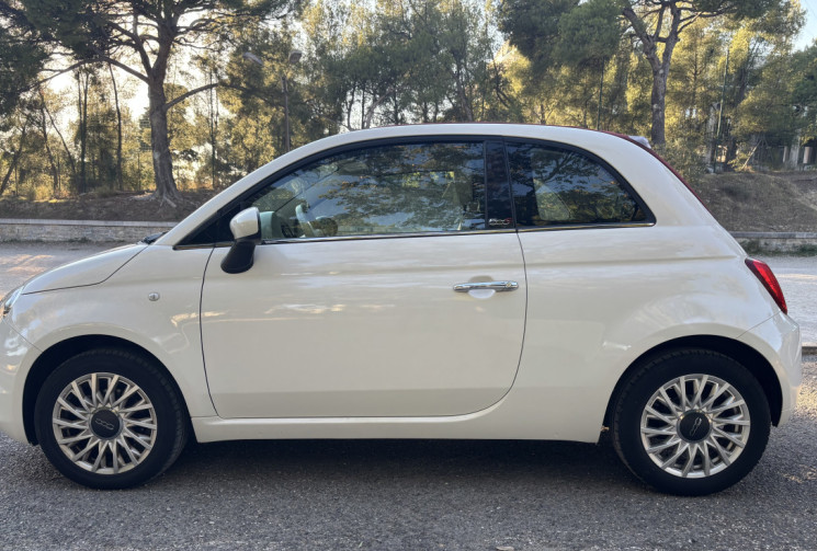 FIAT 500C 1.2L 69 CH - CLIM - BLUETOOTH - REGULATEUR - CT VIERGE
