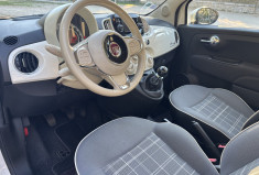 FIAT 500C 1.2L 69 CH - CLIM - BLUETOOTH - REGULATEUR - CT VIERGE