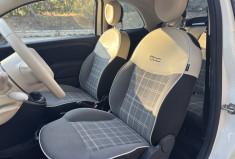 FIAT 500C 1.2L 69 CH - CABRIOLET - CLIM - BLUETOOTH - REGULATEUR - CT VIERGE - DISTRIB FAITE