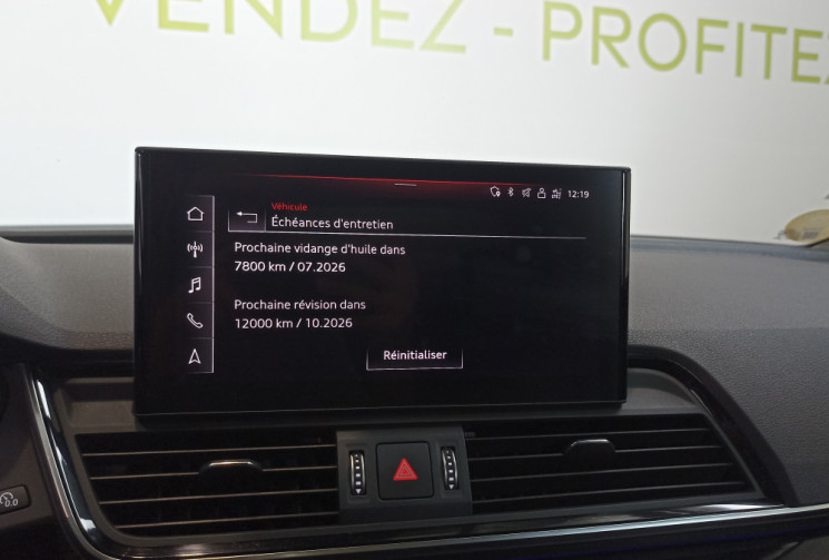 Audi Q5 40 TDI Mild Hybrid 204 ch Avus quattro S tronic 7 / révision à jour