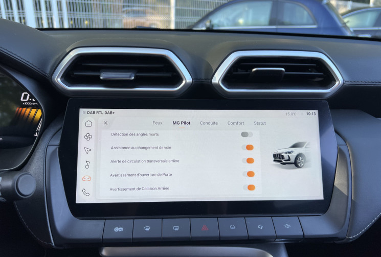 MG ZS Hybrid+ 197ch Luxury / 1ère Main / Caméra 360 / Carplay / Garantie 7 Ans